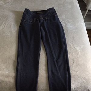 High waisted skinny jean leggings
